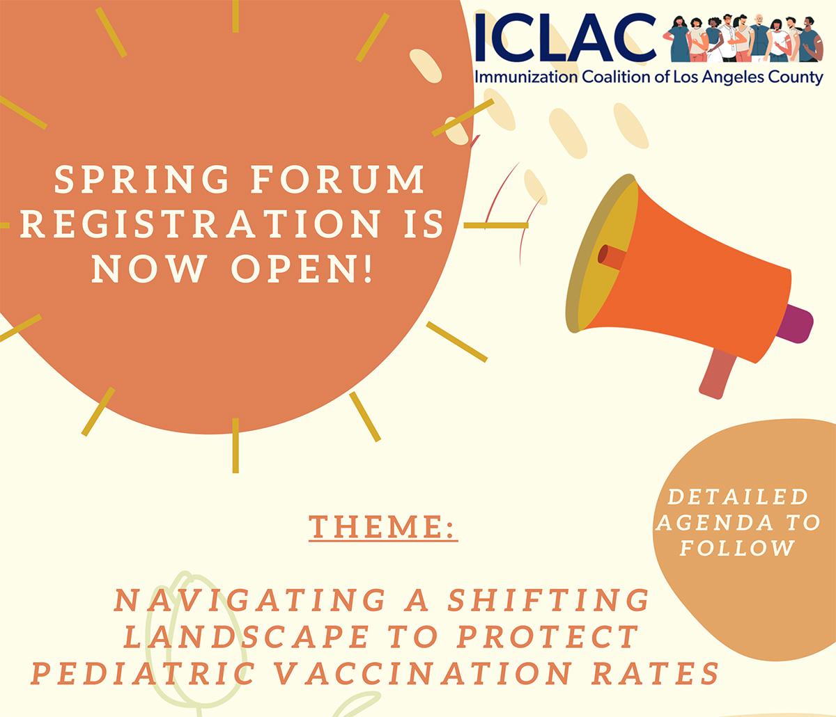 Spring Vaccine Forum